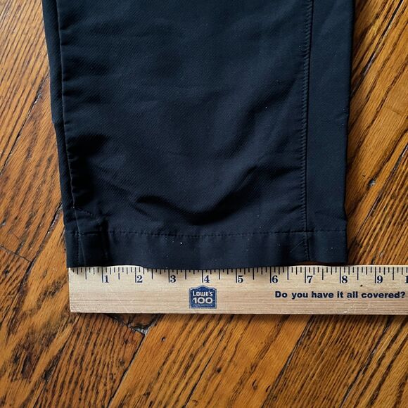 Nike Golf Performance Chinos Men's 38x30 Black Dri-FIT Flat Front Pants Slacks - Picture 6 of 11